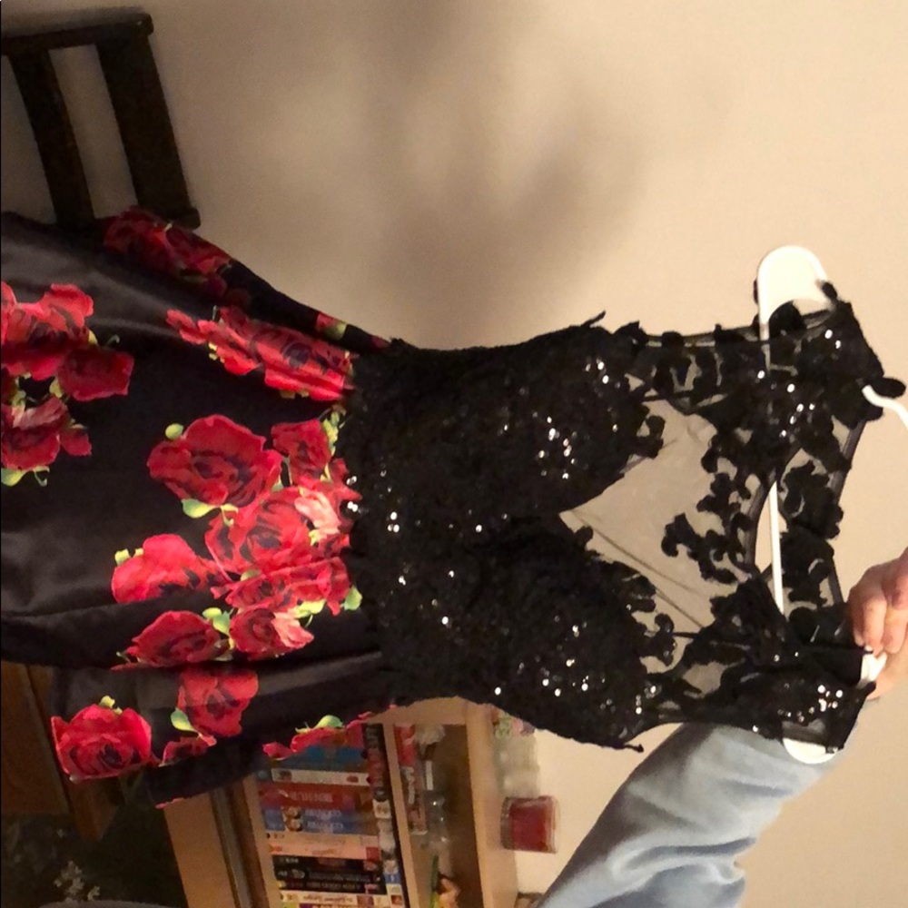 two piece homecoming dress